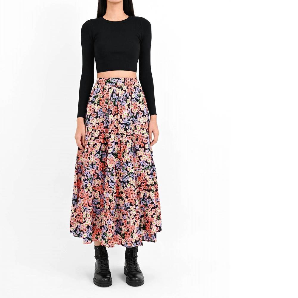 NEW BANJANAN agatha skirt in multi